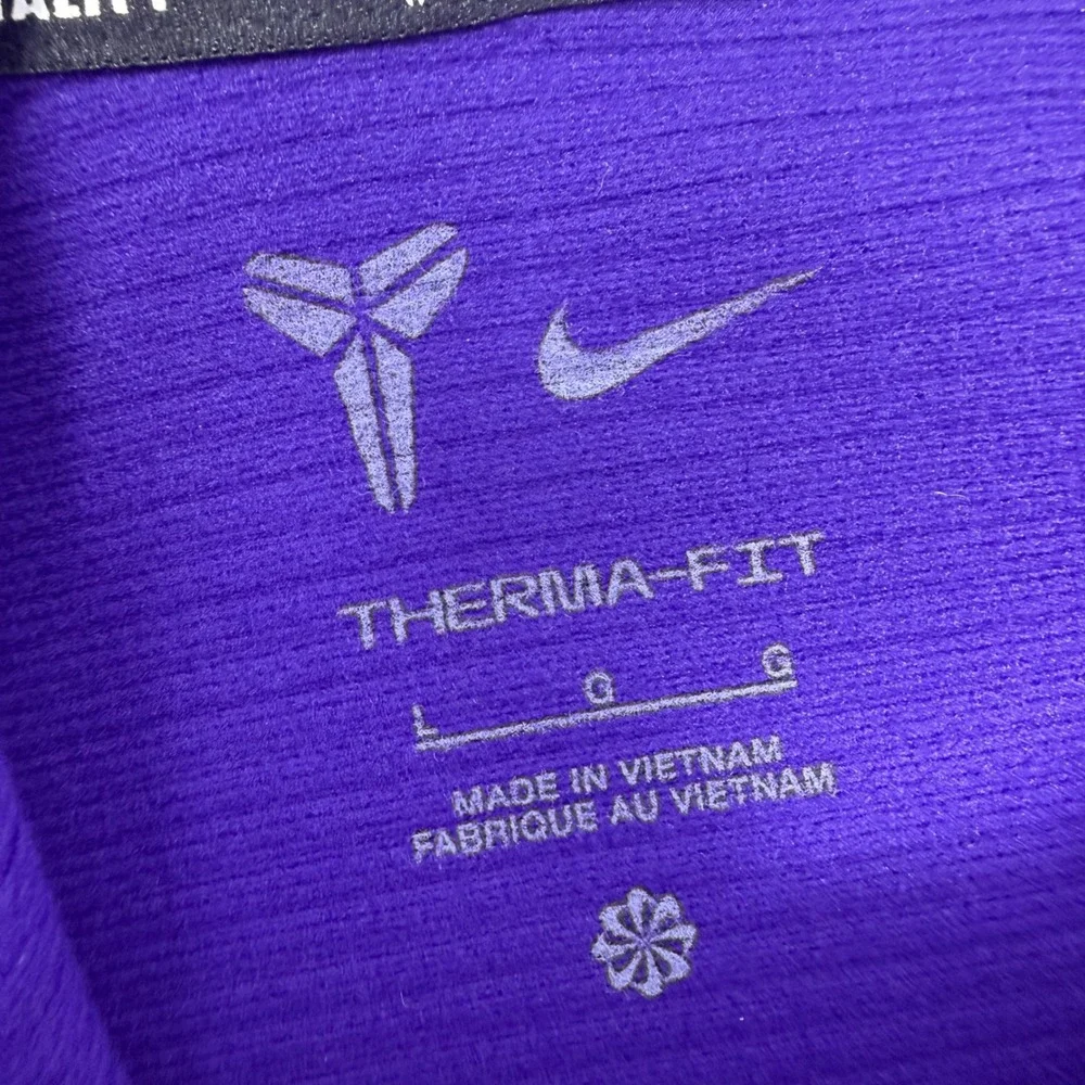 Nike Kobe Mamba Mentality Therma Fit Hoodie Youth Large‎ Purple Basketball NEW